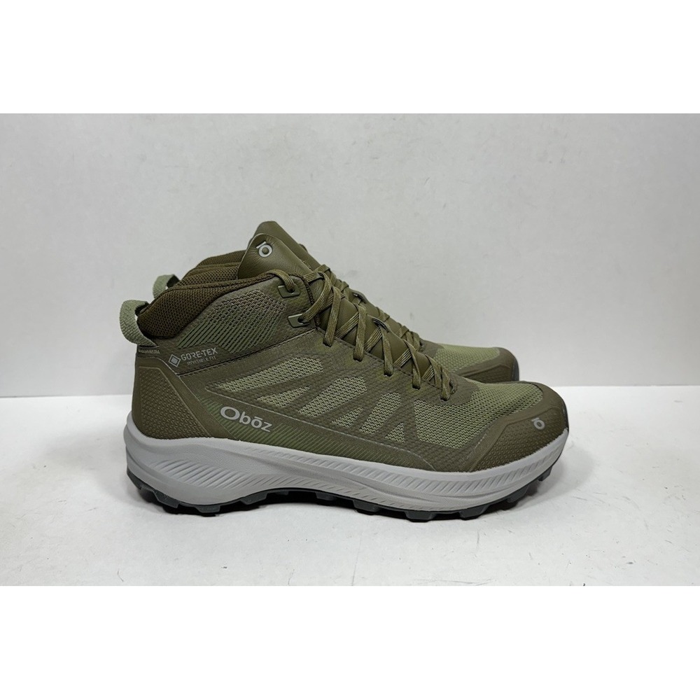 Oboz Katabatic LT Mid GTX Hiking‎ Boots Men's Size 9 Green Shoes